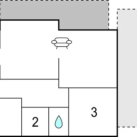 アパート Three-bedroom In *